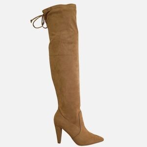 French Connection Women ‘Jordan’ Over the Knee Boots Sz.6 Tan